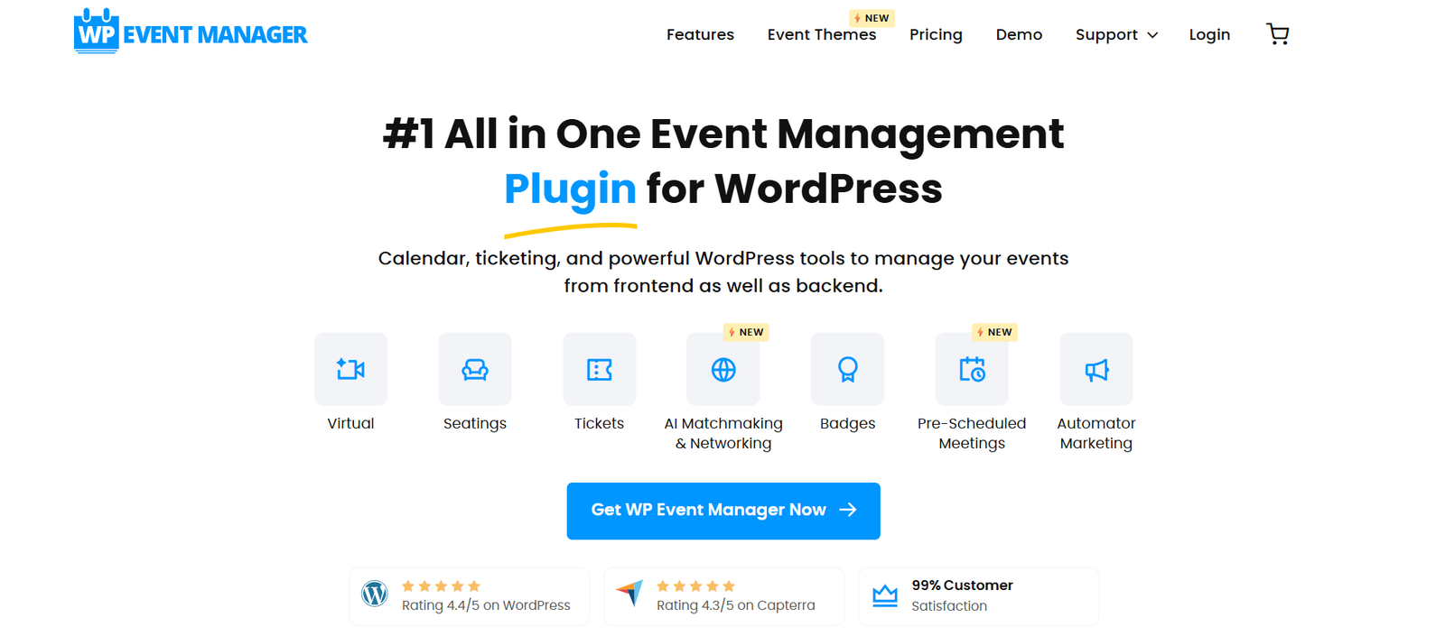WordPress event plugin